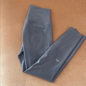 Alo Yoga Dusty Blue Leggings Sz S